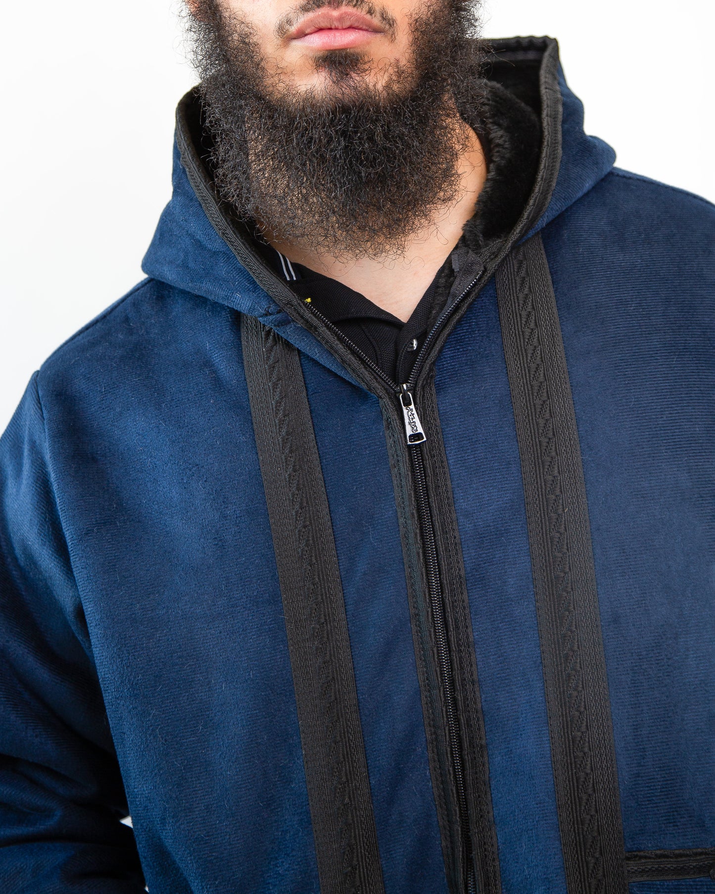 Navy Blue Hooded