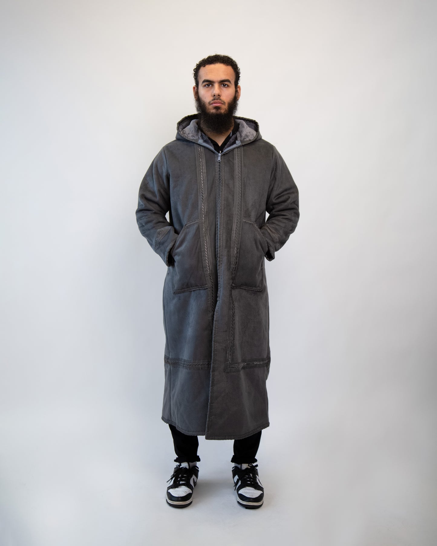 Dark Grey Hooded